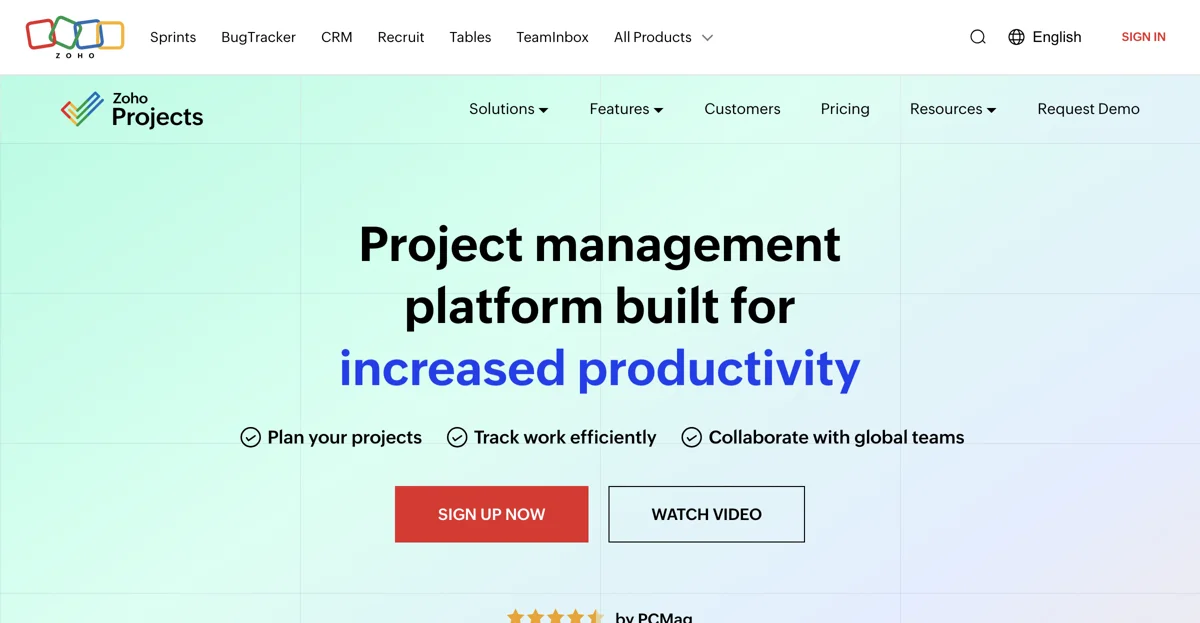 Zoho Projects - Nền tảng quản lý dự án trực tuyến tối ưu