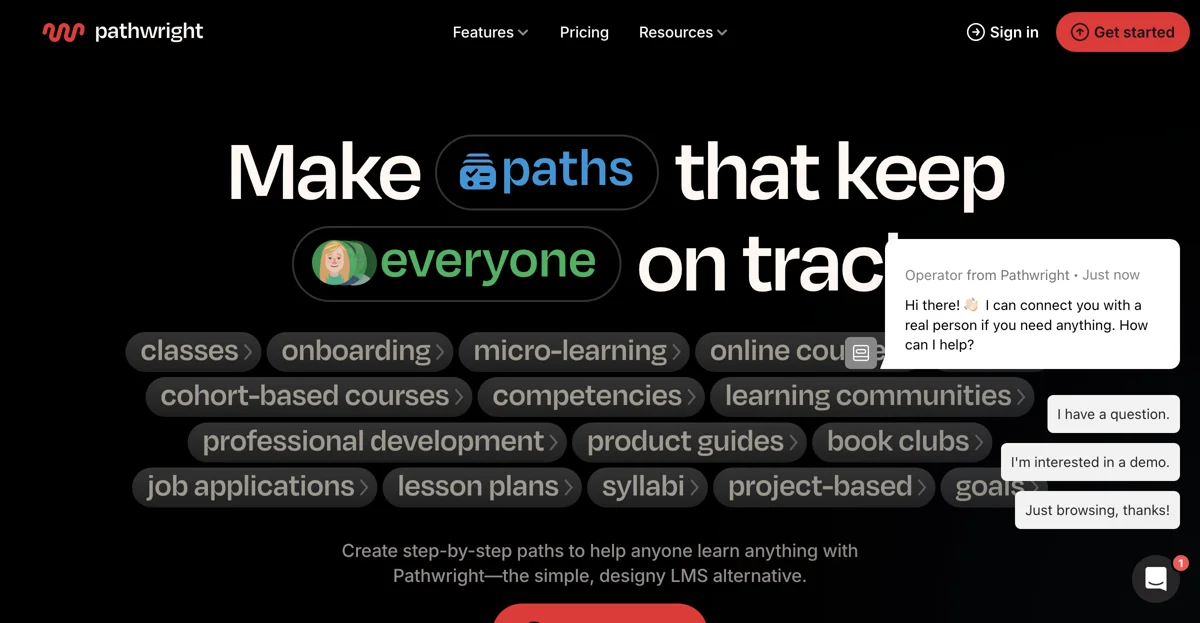 Pathwright: Create Engaging Learning Paths for Everyone