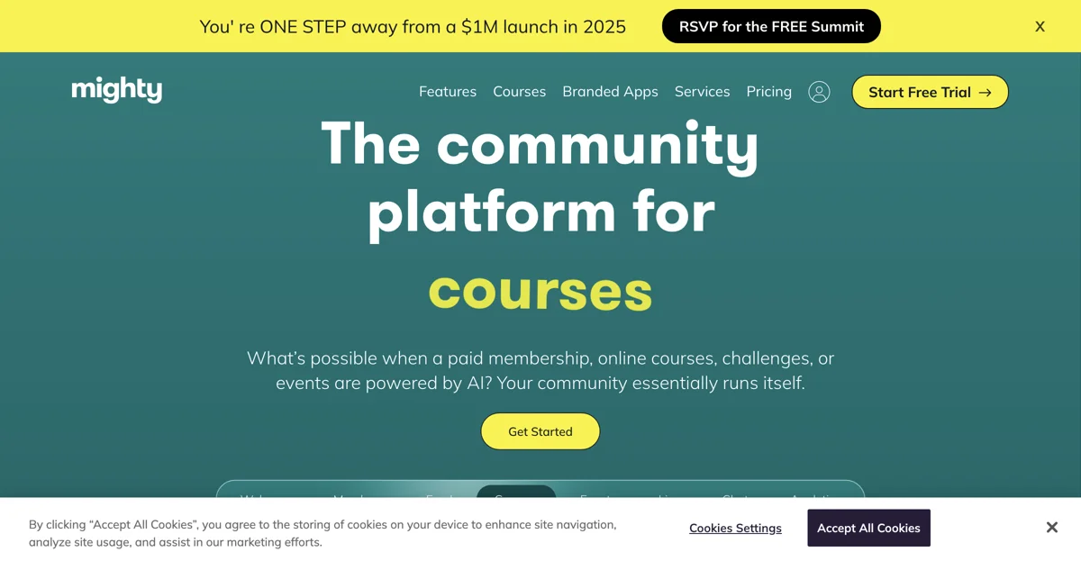 Mighty Networks: Build Communities, Courses & Memberships Effortlessly