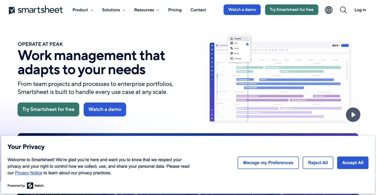 Smartsheet: The Ultimate Work Management Platform for Teams