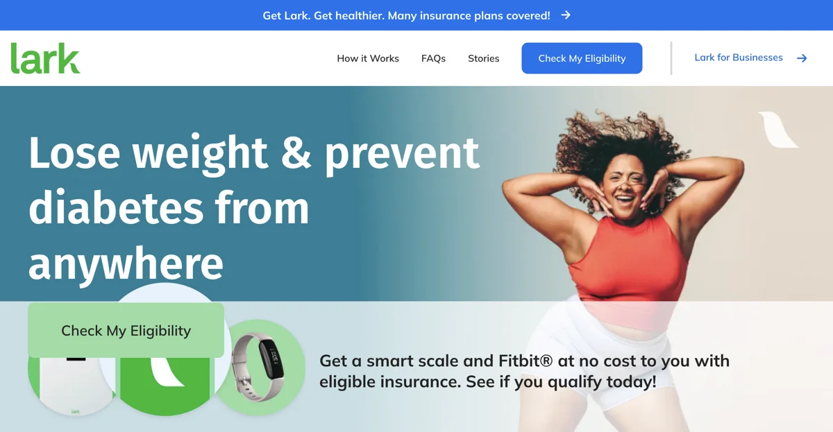 Lark Health: Đối tác AI của bạn trong Phòng ngừa Tiểu đường và Giảm cân