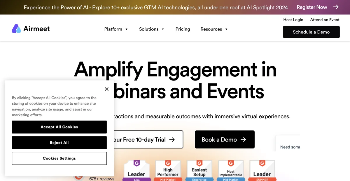 Airmeet: Transform Your Virtual Events with AI Insights