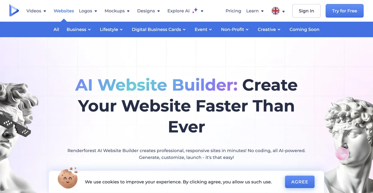 Renderforest: The Ultimate AI Website Builder for Everyone