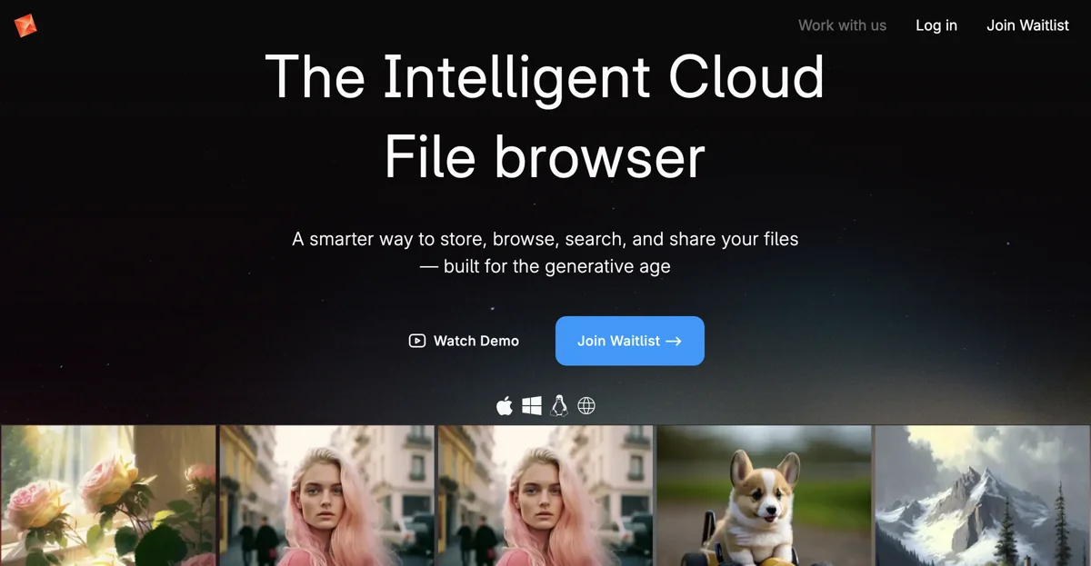 Poly: The Intelligent Cloud Image Browser | Join the Waitlist