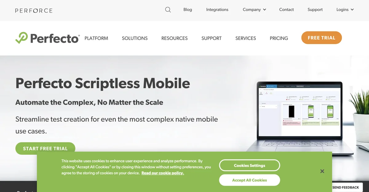 Perfecto Scriptless Mobile: Simplifying Mobile Testing Automation