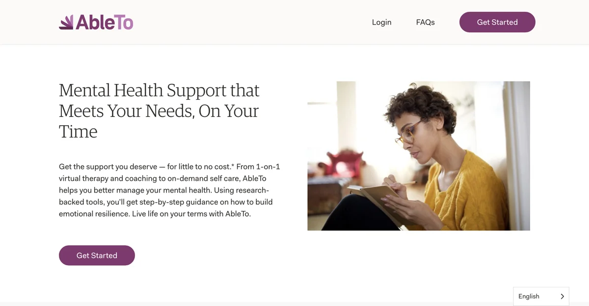 Discover AbleTo: Flexible Mental Health Support Online