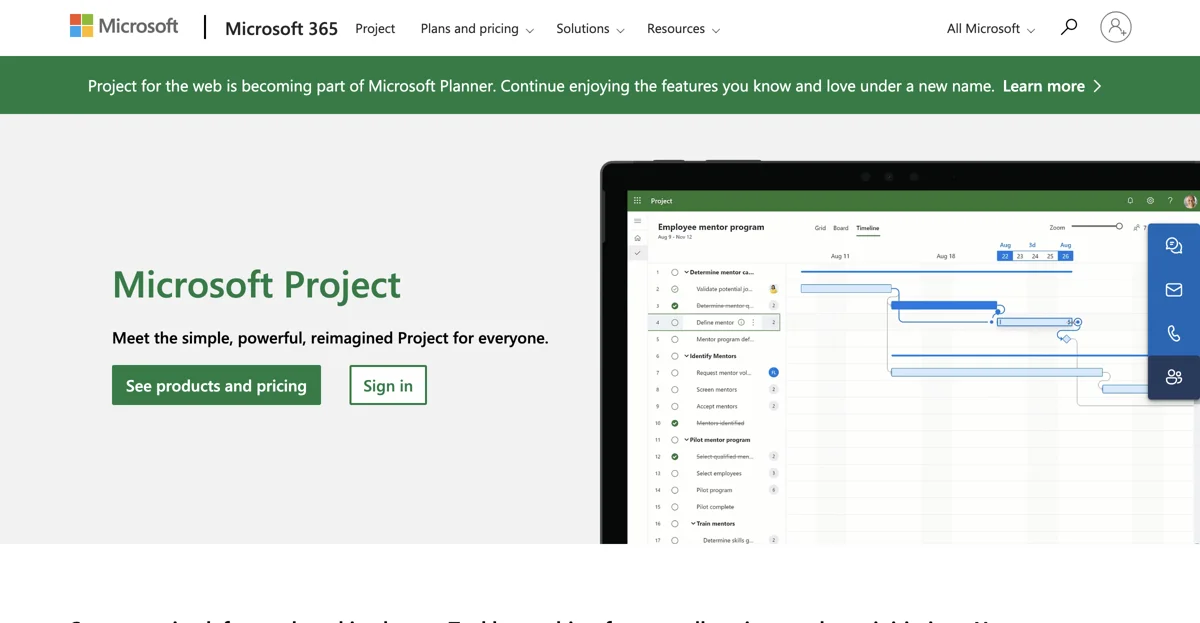 Master Project Management with Microsoft Project: Features & Pricing