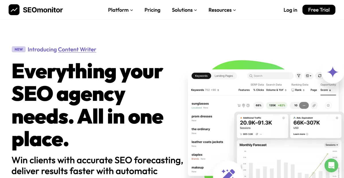 SEOmonitor: The All-in-One SEO Solution for Agencies