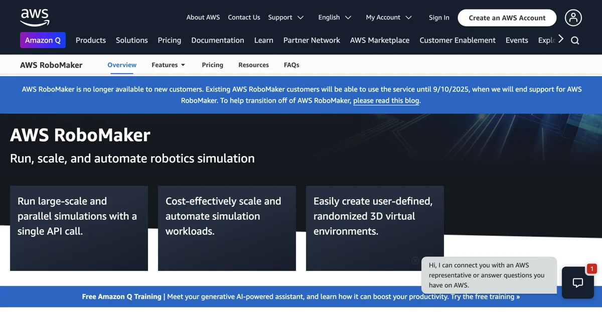 AWS RoboMaker: Nâng Tầm Mô Phỏng Robot Với Công Nghệ Đám Mây