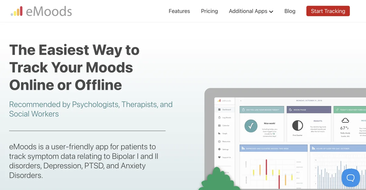 eMoods: The Ultimate Mood Tracking App for Mental Health