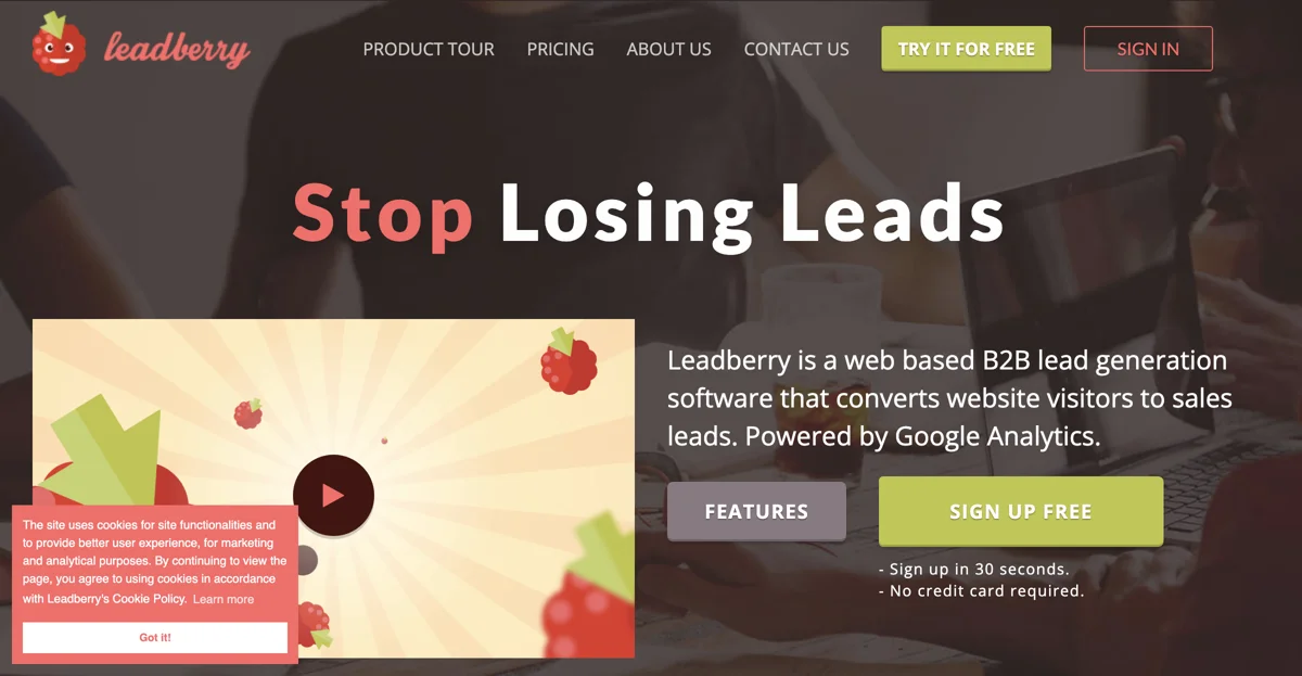 Leadberry: The Ultimate B2B Lead Generation Tool