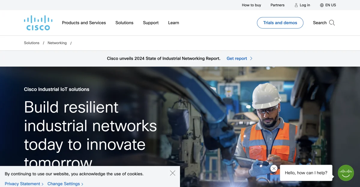 Transform Your Industrial Operations with Cisco IIoT Solutions