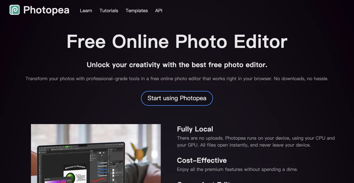 Photopea: The Best Free Online Photo Editor for Everyone