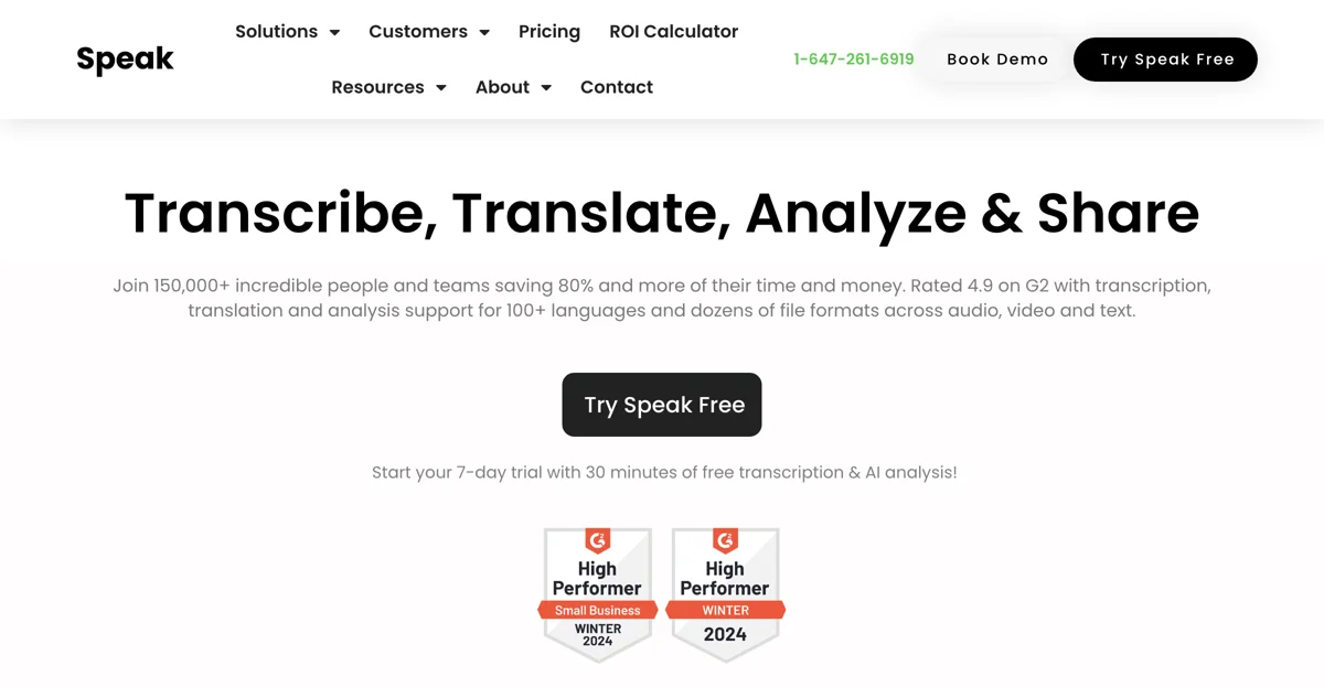 Transform Your Workflow with Speak: AI Transcription & Translation