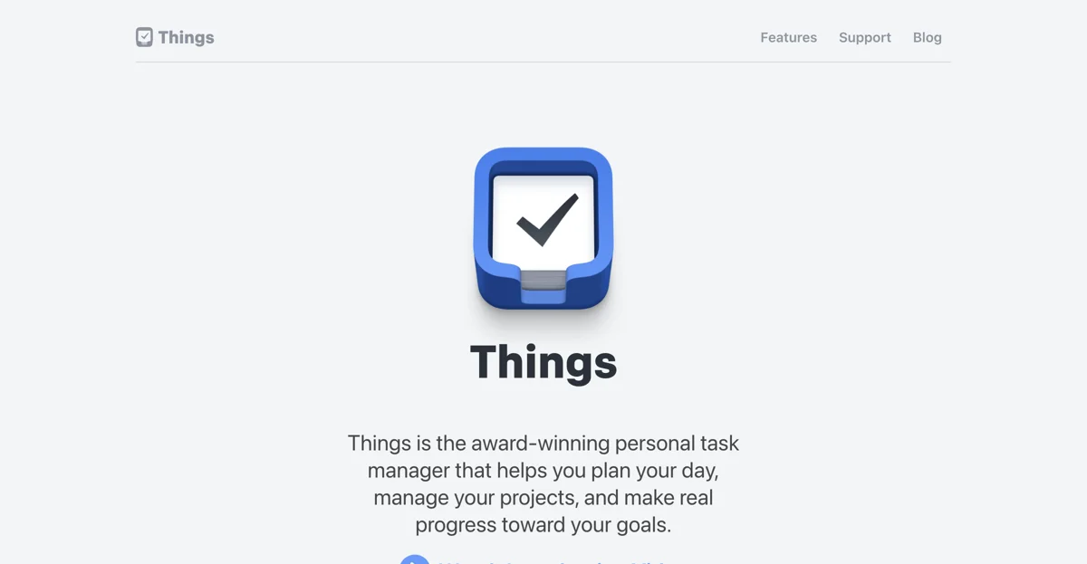 Things: The Ultimate To-Do List App for Mac & iOS