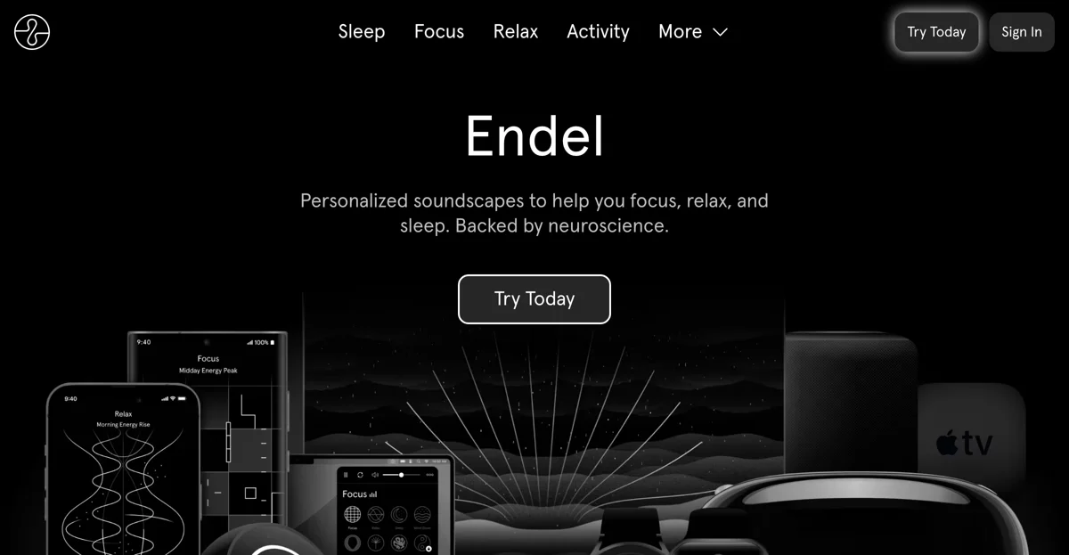 Endel: Enhance Focus, Relaxation, and Sleep with Soundscapes