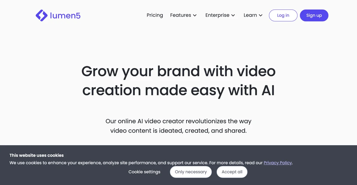 Lumen5: Create Stunning Videos in Minutes with AI