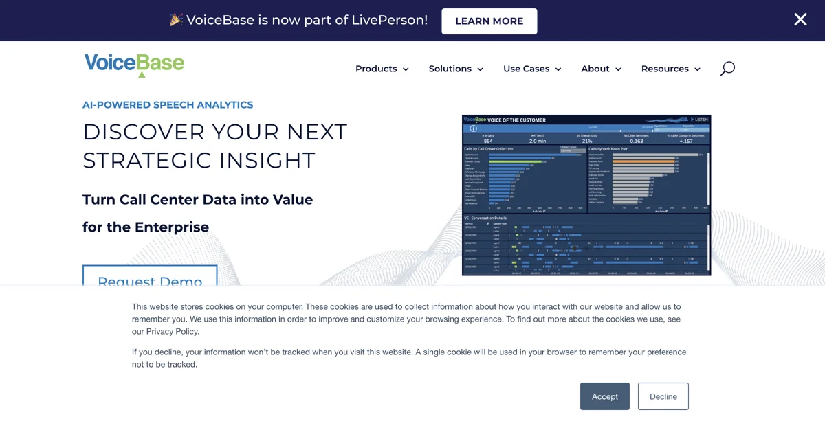 Unlocking Insights with AI-Powered Voice Analytics by VoiceBase