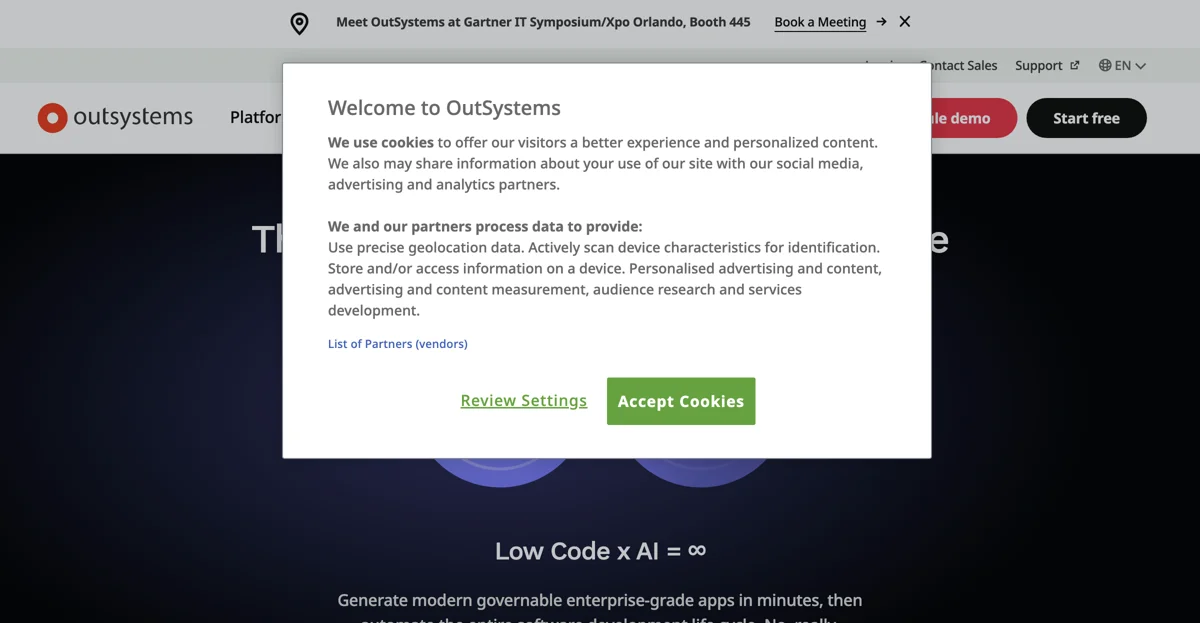 Revolutionize App Development with OutSystems' AI-Powered Low-Code Platform