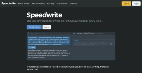 Speedwrite