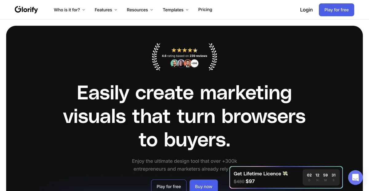 Glorify: The Ultimate Graphic Design Tool for E-commerce