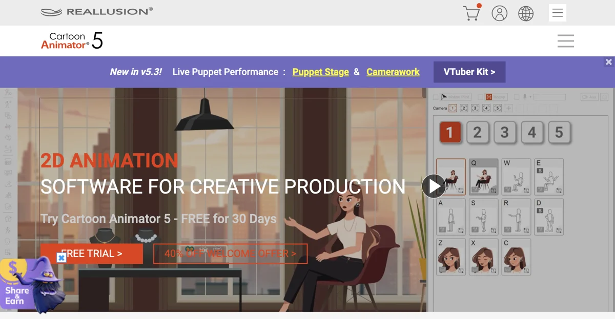 Explore Cartoon Animator: Your Go-To 2D Animation Software