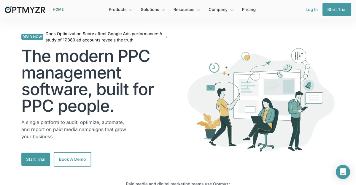 Optmyzr: Elevate Your PPC Management with Advanced Tools