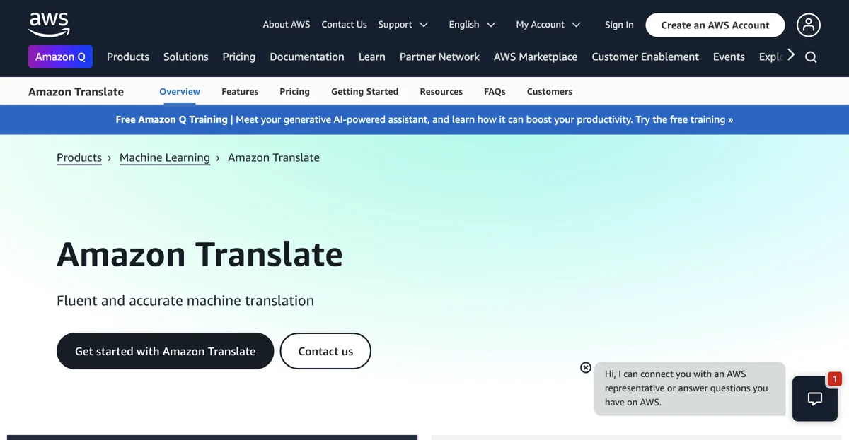 Unlock Global Communication with Amazon Translate - AWS