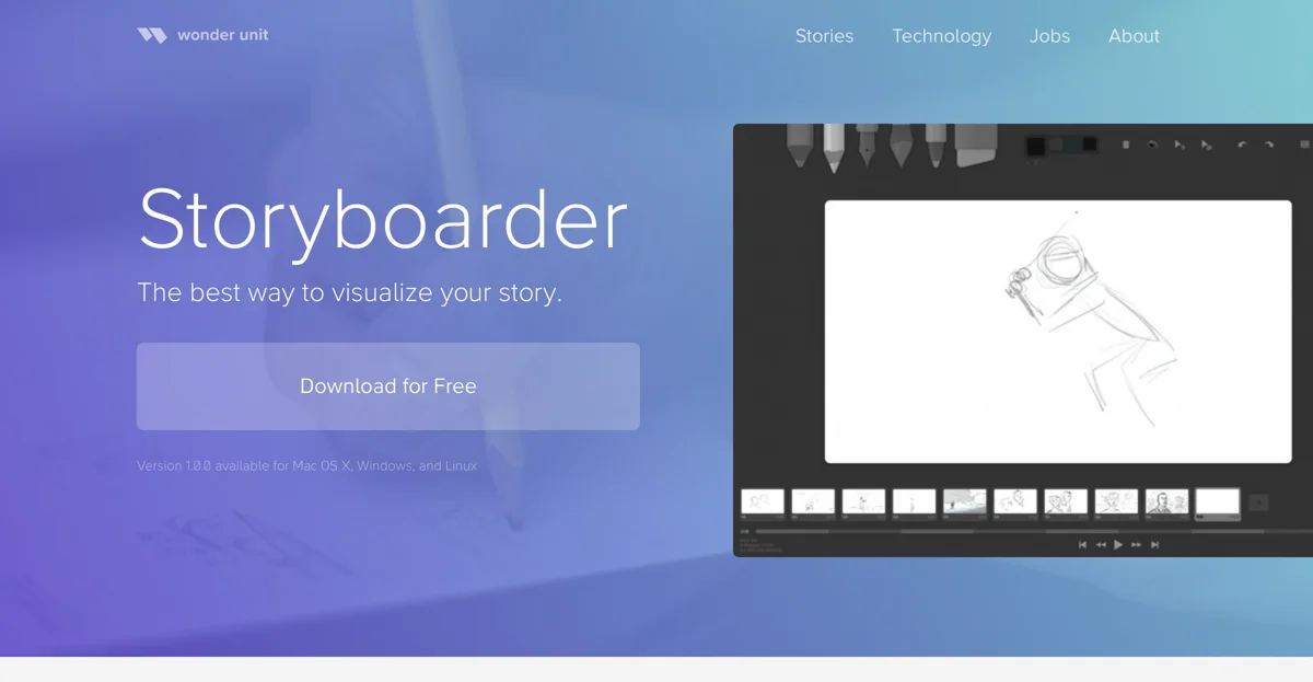 Storyboarder - The Best and Easiest Way to Storyboard