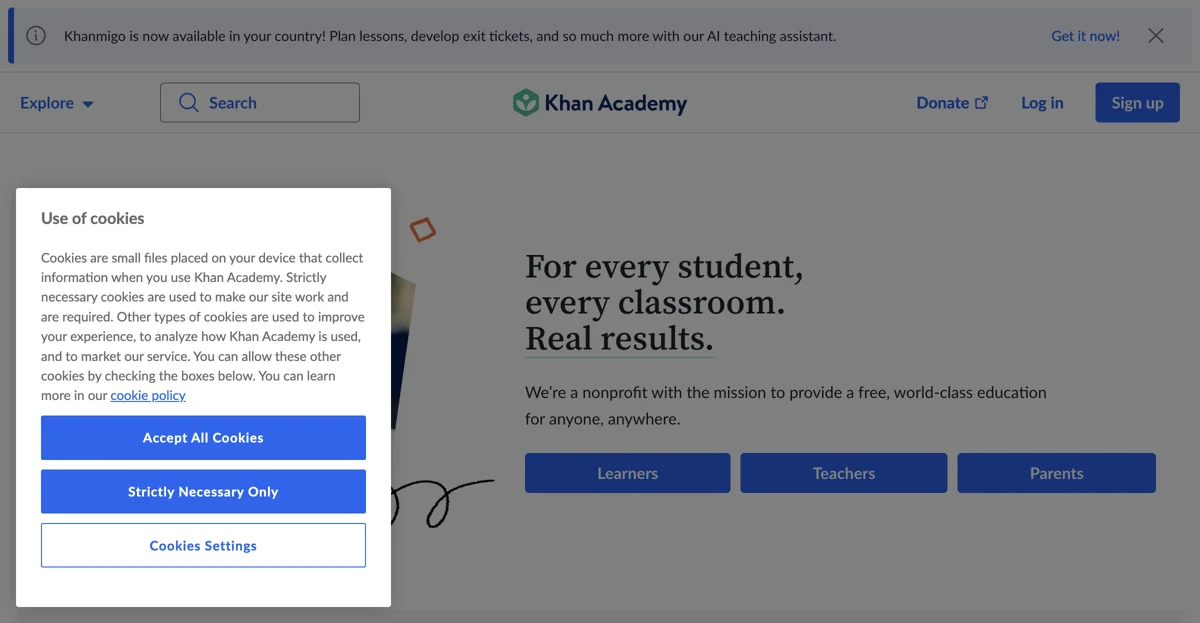 Khan Academy: 無料オンラインコースと学習リソース