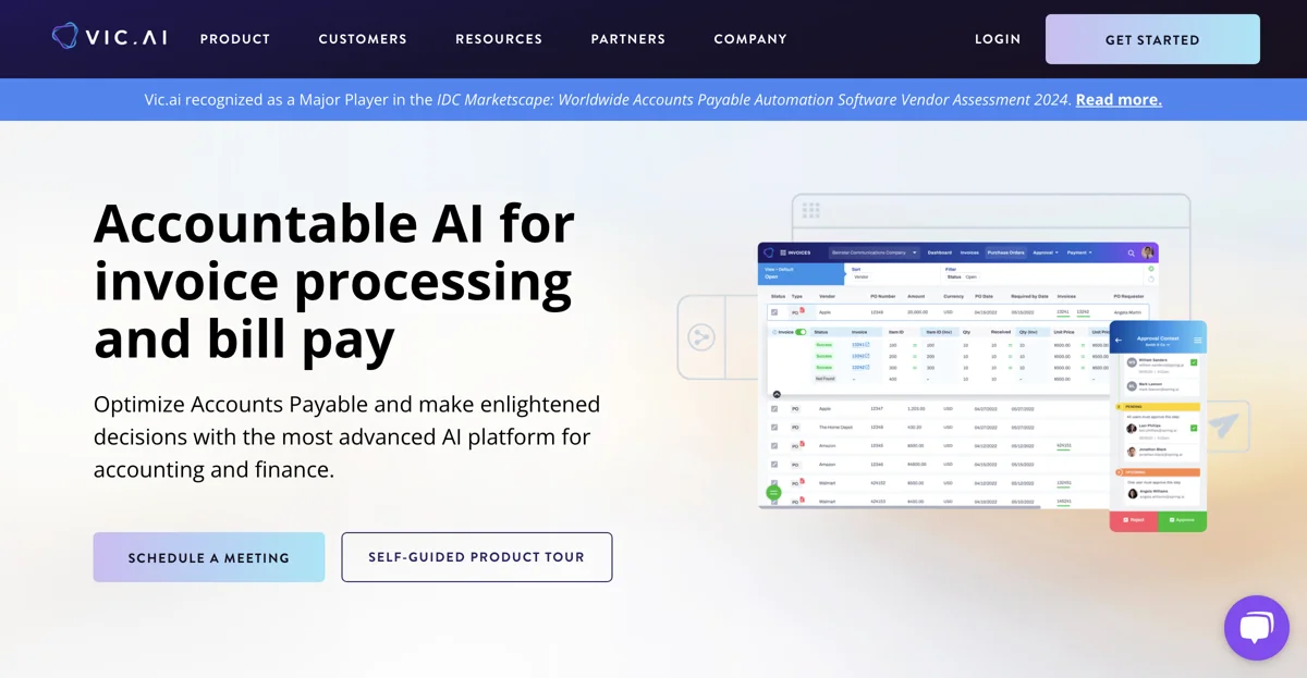 Vic.ai: The Future of Invoice Processing with AI Technology