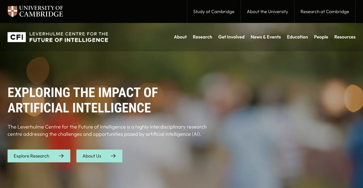 Leverhulme Centre for the Future of Intelligence: Tầm ảnh hưởng của AI và nghiên cứu