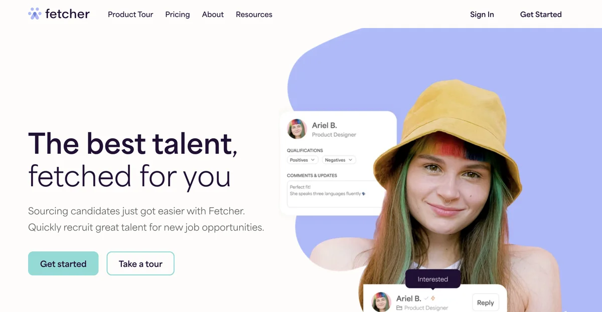 Fetcher: AI Candidate Sourcing Tools for Recruiters