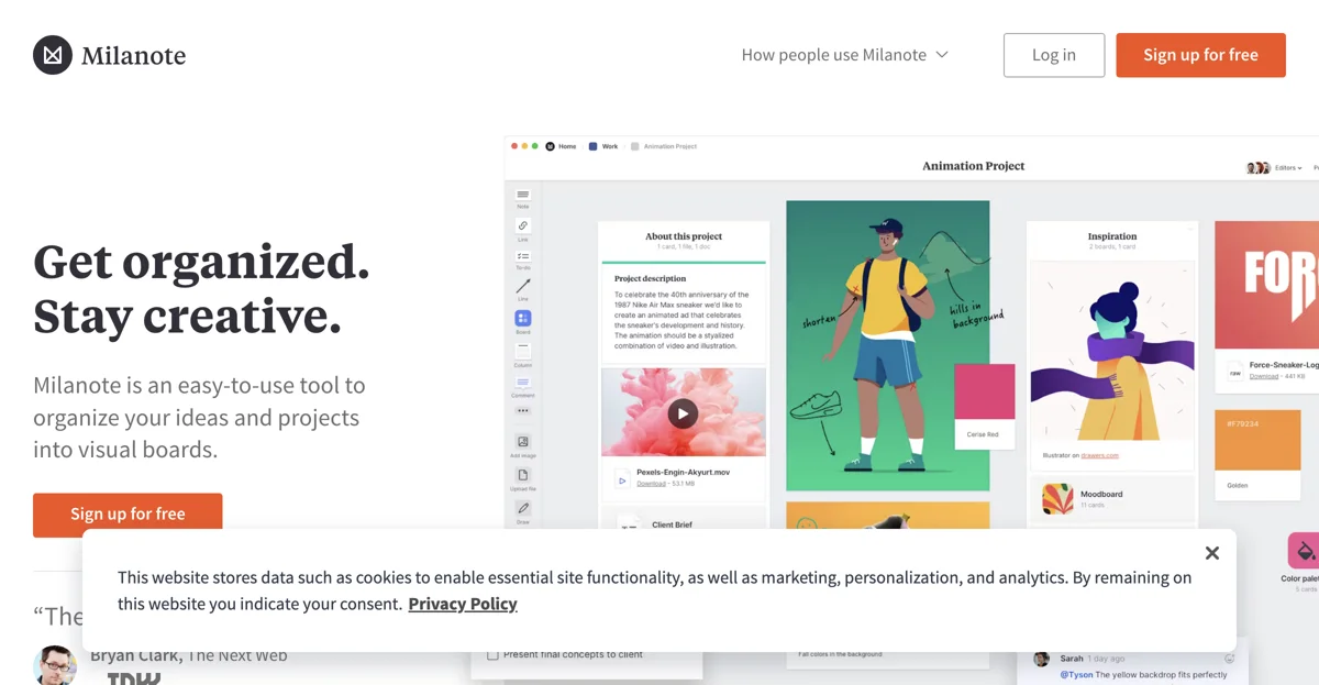 Milanote: Organize Your Creative Projects Effortlessly