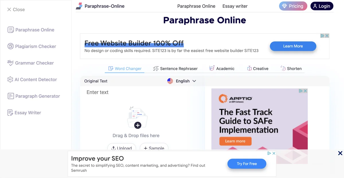 Paraphrase Online - Công Cụ Viết Lại Miễn Phí Tốt Nhất