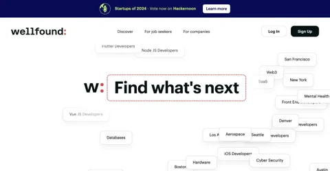 Wellfound (formerly AngelList Talent)