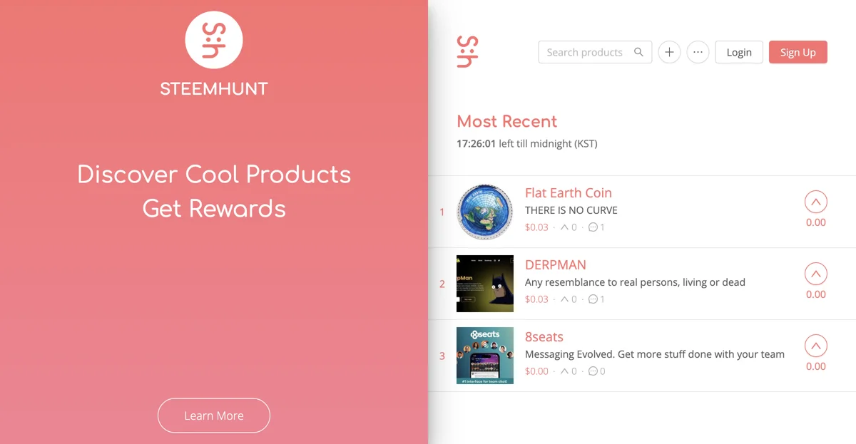 Steemhunt: Discover Cool Products and Earn Crypto Rewards