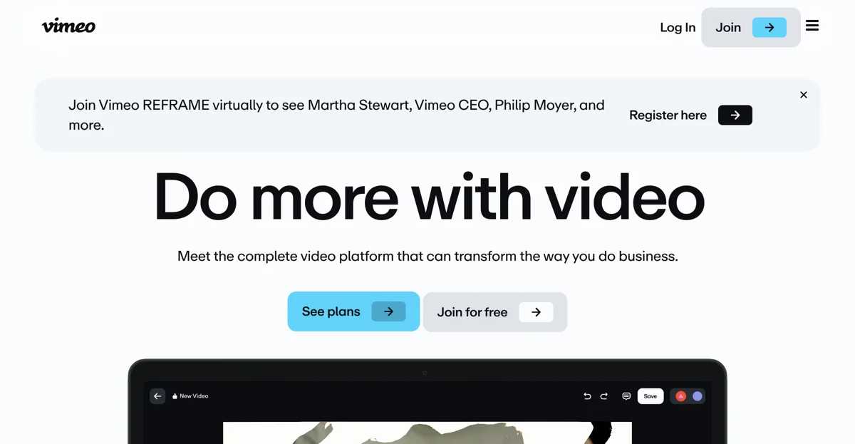 Vimeo: Nền Tảng Video Siêu Đỉnh Được Hỗ Trợ Bởi AI