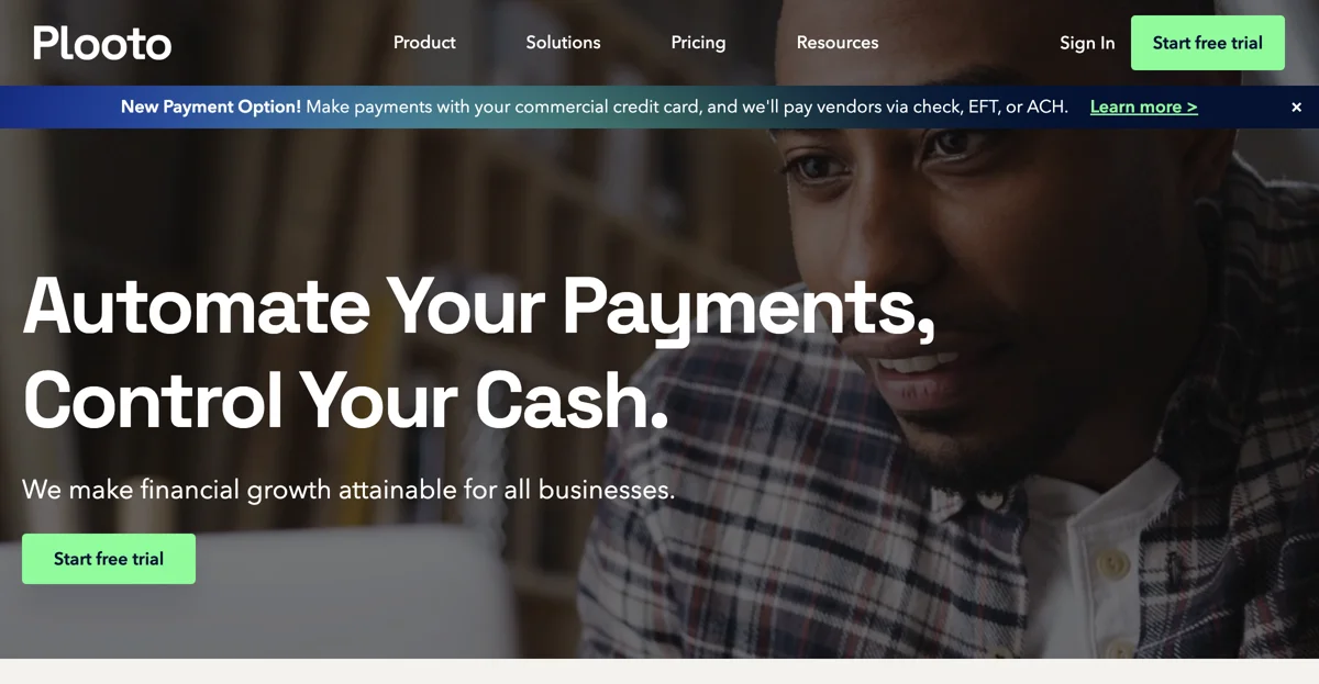 Plooto: Streamline Your Business Payments with Ease