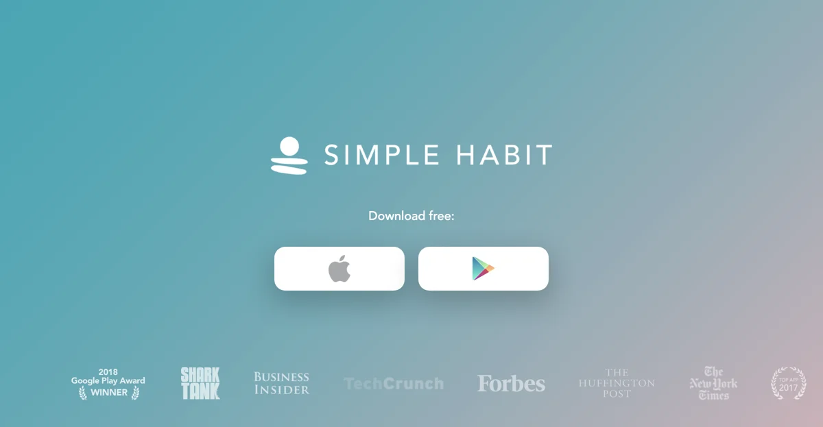 Discover Simple Habit: Your Go-To Meditation App for Busy Lives