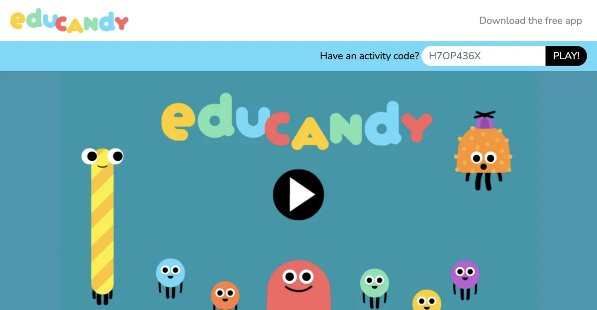 Create Interactive Learning Games with Educandy!