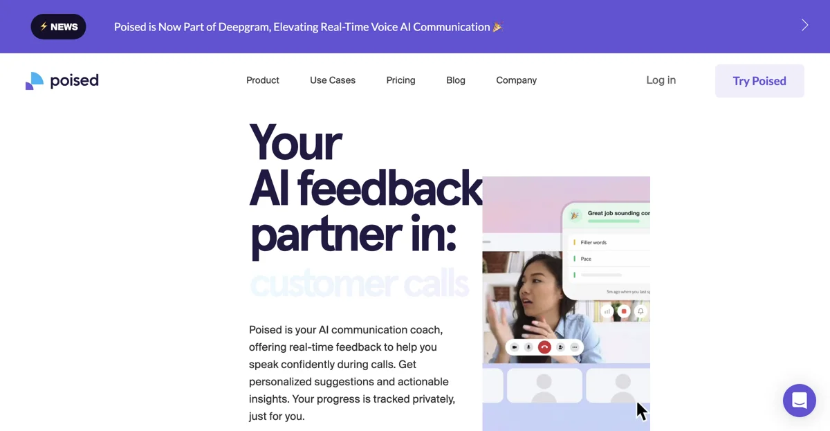 Poised: Elevate Your Communication Skills with AI