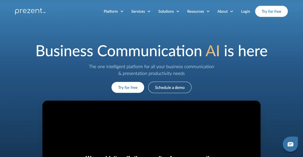 Prezent: Transform Your Business Communication with AI