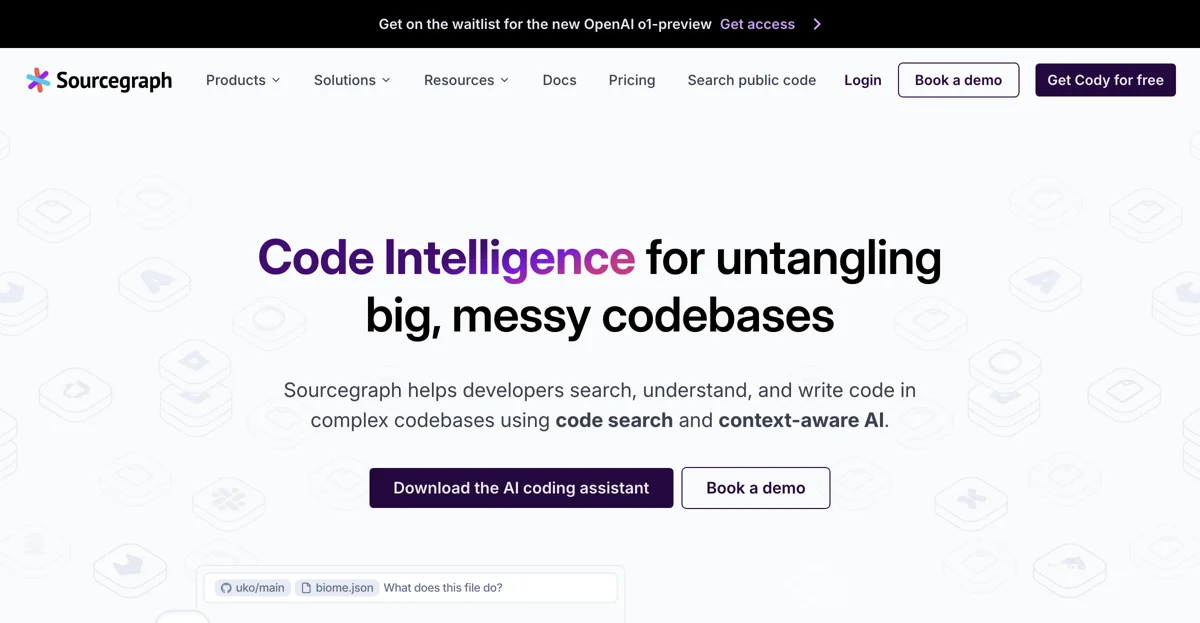 Sourcegraph: The AI Coding Assistant for Developers