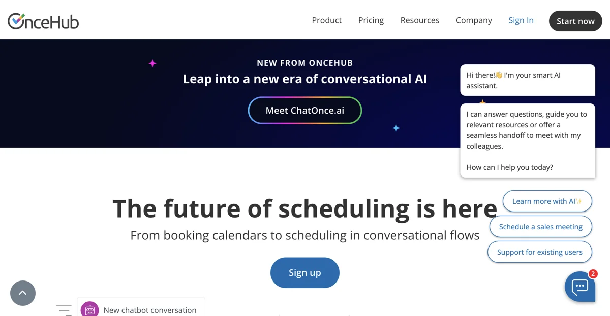 Transform Your Scheduling Experience with OnceHub