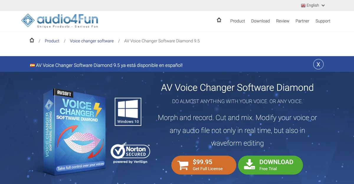 AV Voice Changer Software Diamond: The Ultimate Voice Modulator