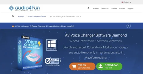 AV Voice Changer Software Diamond