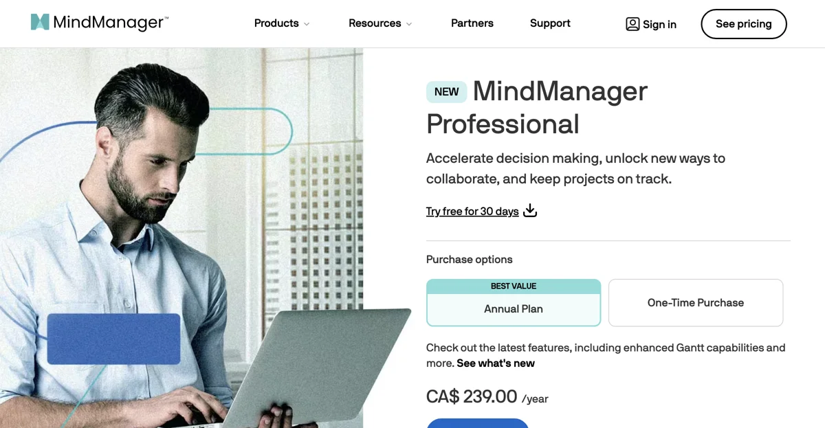 MindManager: Biến Ý Tưởng Thành Hành Động Với Phần Mềm Vẽ Sơ Đồ Tư Duy AI