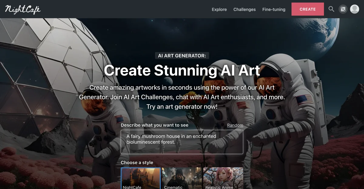 Free AI Art Generator: Create, Share, and Explore AI Art