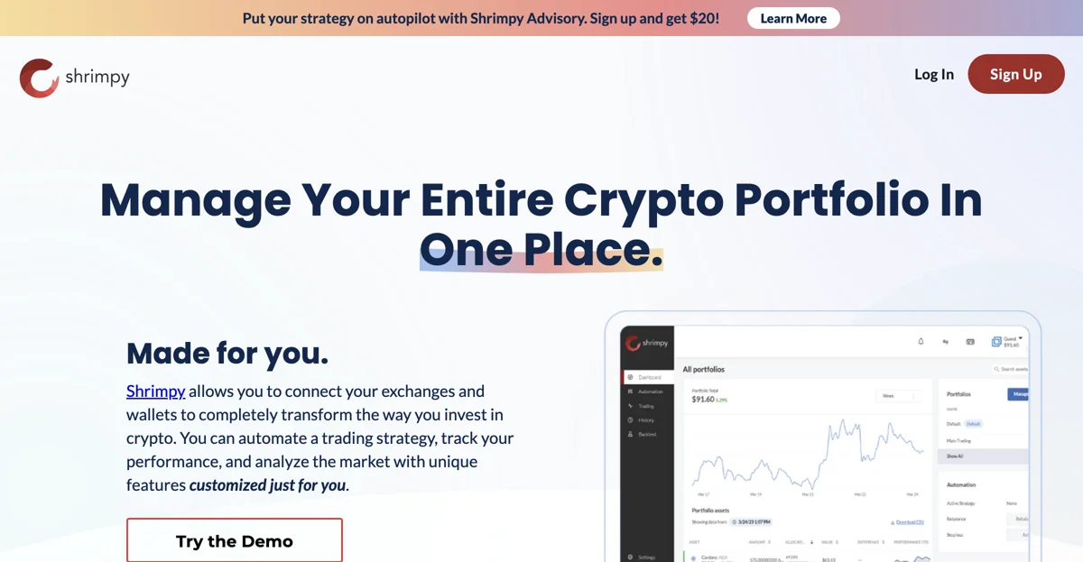 Shrimpy: Transform Your Crypto Portfolio Management